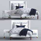 Tall Broderick Tufted Bed