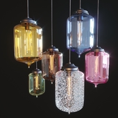 Turret chandelier designed by Jeremy Pyles
