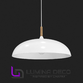 "OM" Pendant lamp Lumina Deco Versi white LDP 7899 (WT)