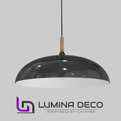 "OM" Pendant lamp Lumina Deco Versi black LDP 7899 (BK)