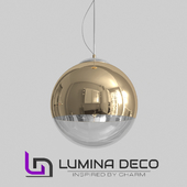 "OM" Pendant lamp Lumina Deco Ibiza gold LDP 108 GD