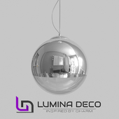 "OM" Pendant lamp Lumina Deco Ibiza chrome LDP 108 CHR