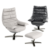 Recliner Chair Re-vive Lounge by Natuzzi
