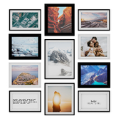 Photo Frame Set 21 (11 Frame Wall Collection)