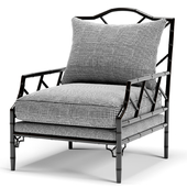 Eichholtz Morgan Dixon Black and white chair