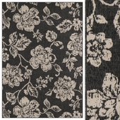 Carpet Momeni Baja Floral Rug Gray