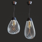 Pendant lamp BAROVIER & TOSO LUST 7278 / CC and 7279 / CC