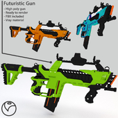 Futuristic gun