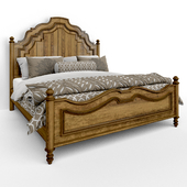 Hooker Furniture Bedroom Auberose King Panel Bed