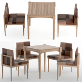 Karpenter RESTO chair SQUARE RESTO table