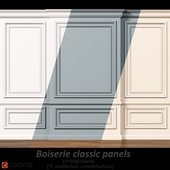 Wall molding 7. Boiserie classic panels