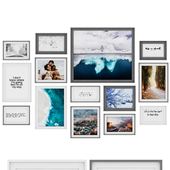 Photo Frame Set 24  (14 Frame Wall Collection)