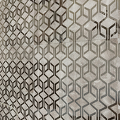 Decorative elements ATLAS CONCORDE MARVEL PRO Gray Fleury Hexagon