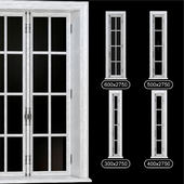 PART_3 COLLECTION FRENCH WINDOWS 300-600_mm (V-ray_Corona)
