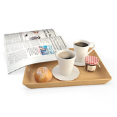 Breakfast Coffee Newspaper