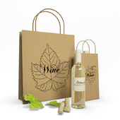 Paper Bags And Wine