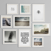 PHOTO FRAME SET 27 (9 FRAME WALL COLLECTION)