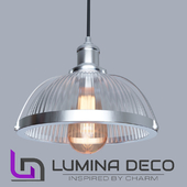 "OM" Pendant lamp Lumina Deco Brico chrome LDP 173-260 (CHR)