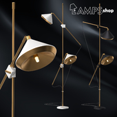 Shear floor lamps