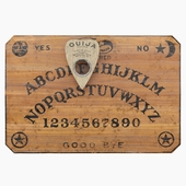 Ouija Board and Planchette