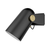 Black Spotlight Minimalist Wall Light