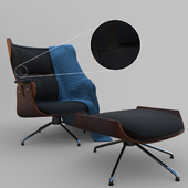 LOUNGER Leather armchair