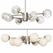 Karrington 8-Light Chandelier Nickel