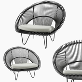 Outdoor cocoon chair