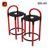 Model 4823 stool by Anna Castelli Ferrieri for Kartell