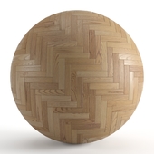 Seamless texture of parquet from solid oak v2. PBR