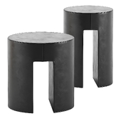 Meridiani side table Gong