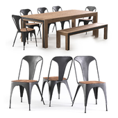 Amos table and chairs