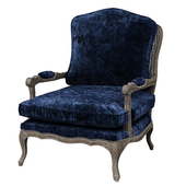 French country armchair bergere