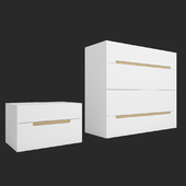 Henri chest of drawers and cabinet