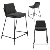 Industry West SLING COUNTER STOOL UPHOLSTERED