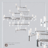 Люстра EQUINOX CHANDELIER Large Silver