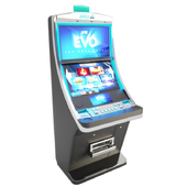 Slot machine blue