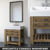 MERCANTILE CONSOLE WASHSTAND