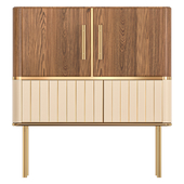 Hepburn cabinet с внутренностями.