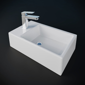 Ideal Stadart STRADA asymmetric washbasin