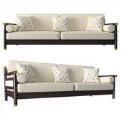 New Chinese style solid wood sofa 220