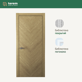 Interior door factory "Terem": Union 04 model (Design collection)