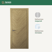 Interior door factory "Terem": Union 05 model (Design collection)