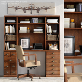 Pottery barn PRINTER&#39;S 64 OFFICE SUITE