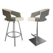 Jolly Leather Beige Stools