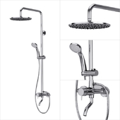 Shower set with mixer A14401_OM