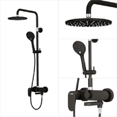 Shower set with mixer A17401_OM