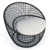 Nest Black Arm chair