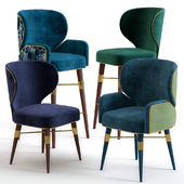 Louis Mid-Century Dining Chairs by Ottiu