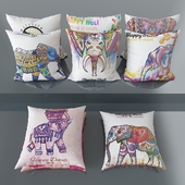 Set of decorative pillows number 8